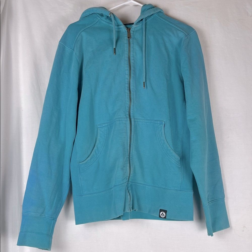 Vintage Turquoise American Giant Cotton Sweatshirt